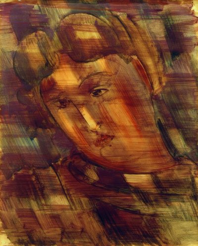 Small Head Tilted to the Left by Oskar Schlemmer